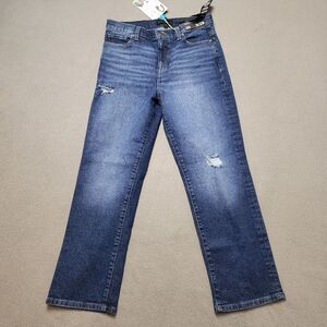 KENDALL + KYLIE Women’s The icon high rise straight Jeans Size 9 / 29 Distressed